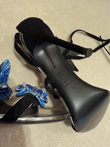 39 Beden siyah Renk Giuseppe Zanotti Sandalet