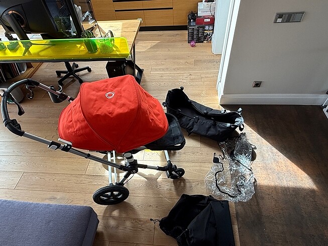 0 - 13 kg Beden kırmızı Renk Bugaboo Cameleon 3 Bebek arabası