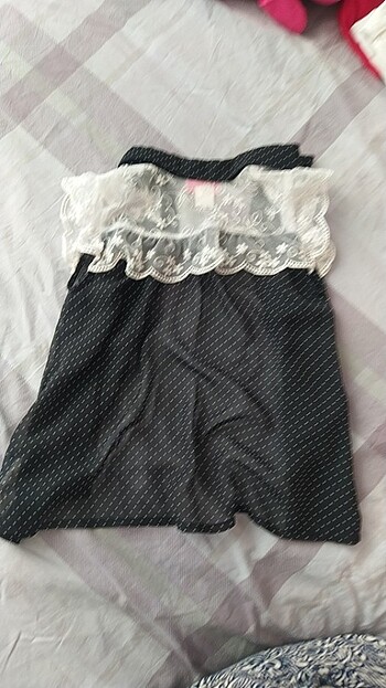 Yakalı şifon bluz  - Görsel 2