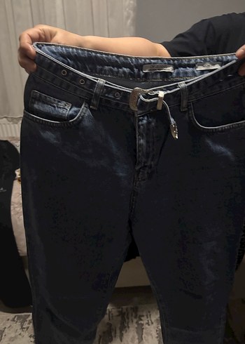 Trendyol & Milla Koyu Mavi Denim Jean 38 Beden