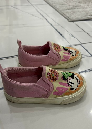 Kız Çocuk Pembe Minnie Mouse Spor Ayakkabı - Görsel 3