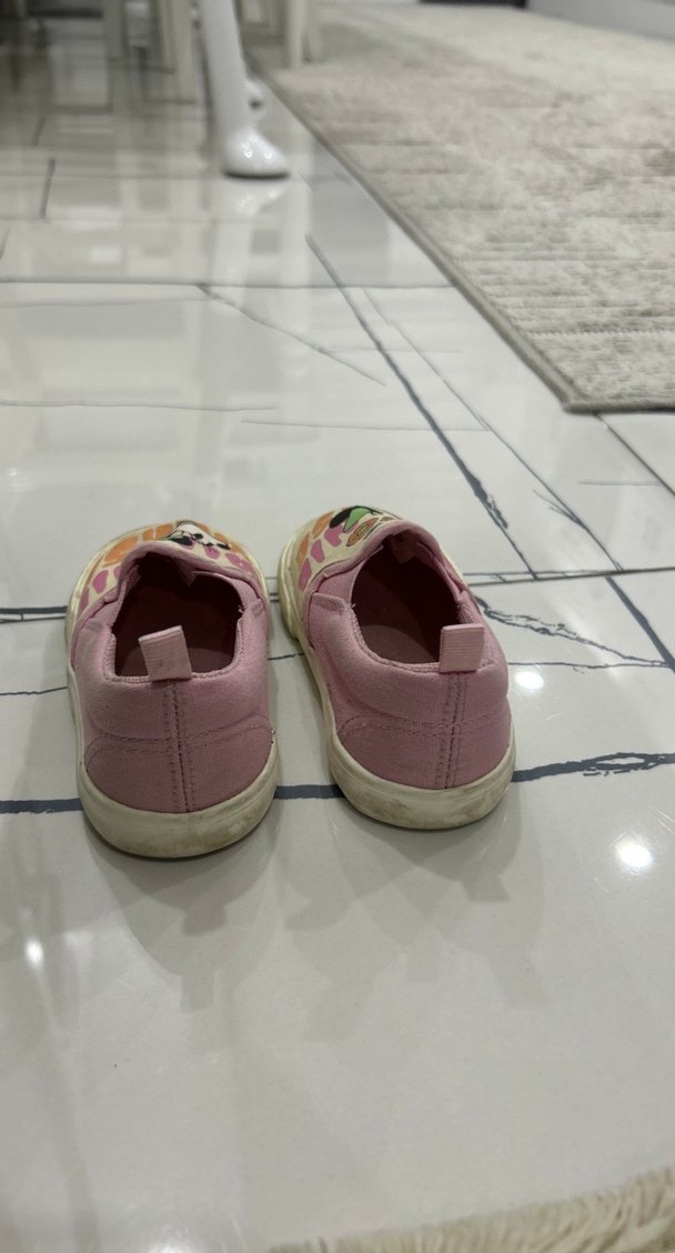 Kız Çocuk Pembe Minnie Mouse Spor Ayakkabı - Görsel 4