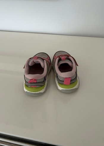 Zara Kız Çocuk Pembe Gri Spor Ayakkabı - Görsel 7