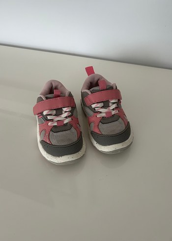 Zara Kız Çocuk Pembe Gri Spor Ayakkabı - Görsel 2