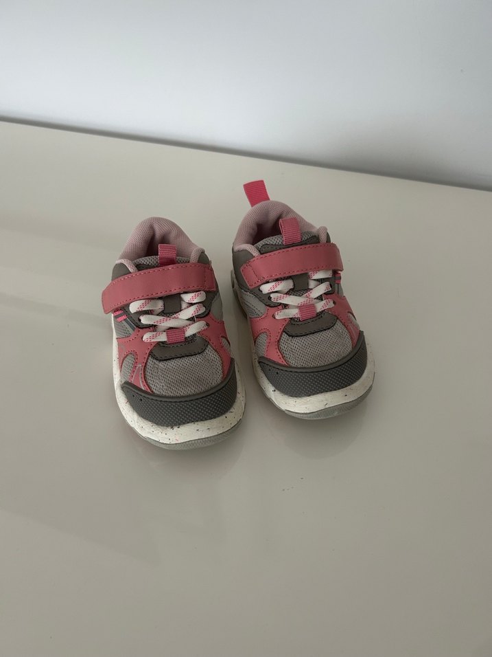 Zara Kız Çocuk Pembe Gri Spor Ayakkabı - Görsel 2