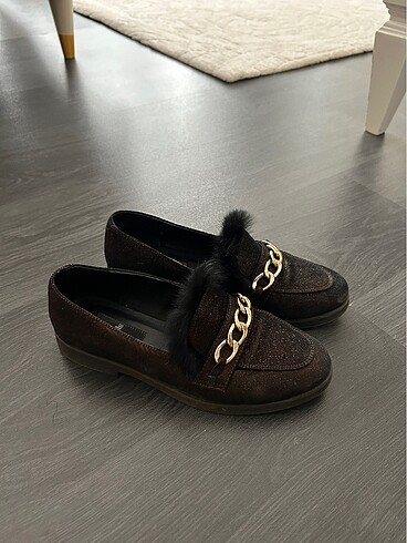 Elle loafer kahverengi