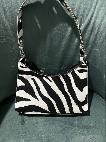Diğer Zebra desen çanta