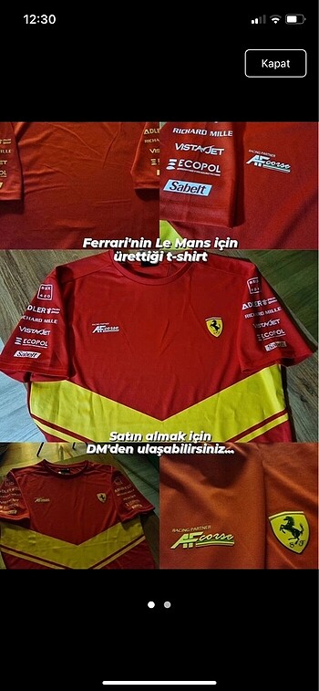 Le mans Ferrari Forma