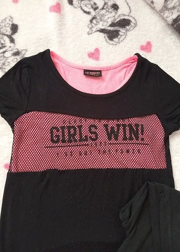 LC Waikiki 5-6 Yaş Spor Takim Tshirt Tayt Atlet