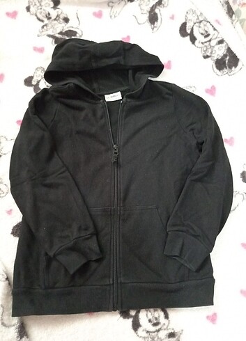 8-9 Yaş Fermuarlı Sweatshirt 