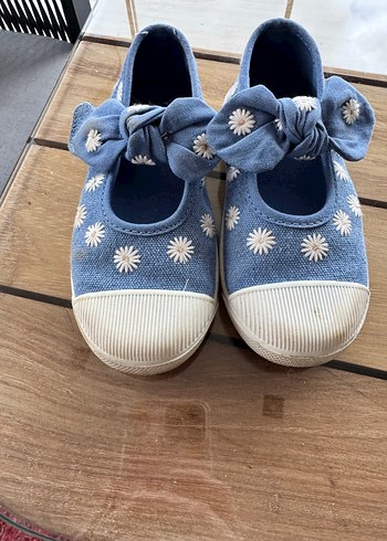 Zara kız Çocuk Mavi babet 26 numara - Görsel 4