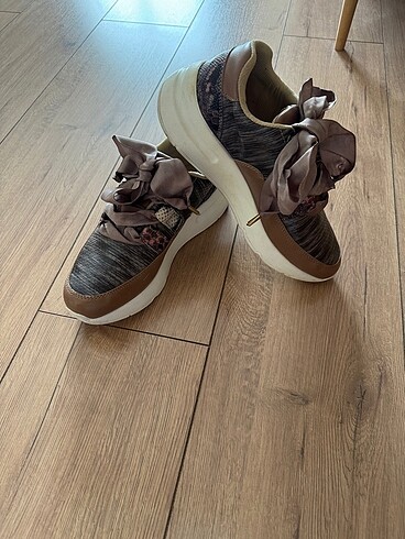 Shoes&more kahverengi sneaker ayakkabı 38 numara