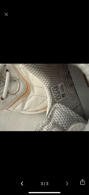 36 Beden Adidas ozweego spor ayakkabı