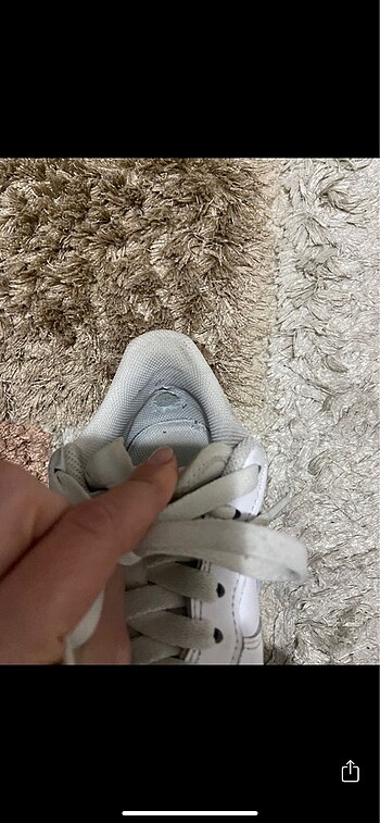 36,5 Beden beyaz Renk Nike air force