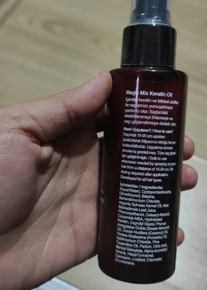 Keratin oil - Görsel 2