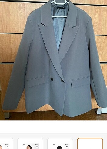 gri blazer ceket 