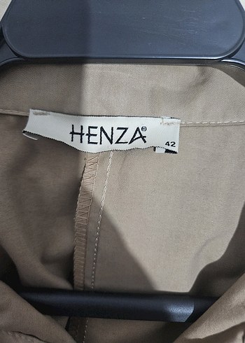 Bej Kadın Kuşaklı Uzun Trençkot - Görsel 3