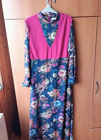 46 beden şifon elbise - Görsel 5