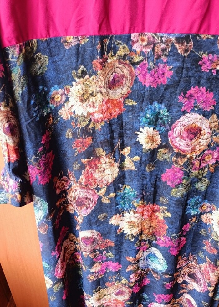 46 beden şifon elbise - Görsel 4