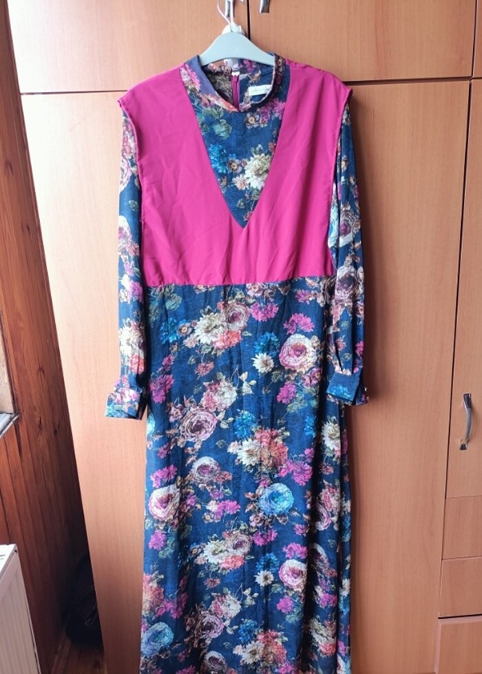 46 beden şifon elbise - Görsel 5