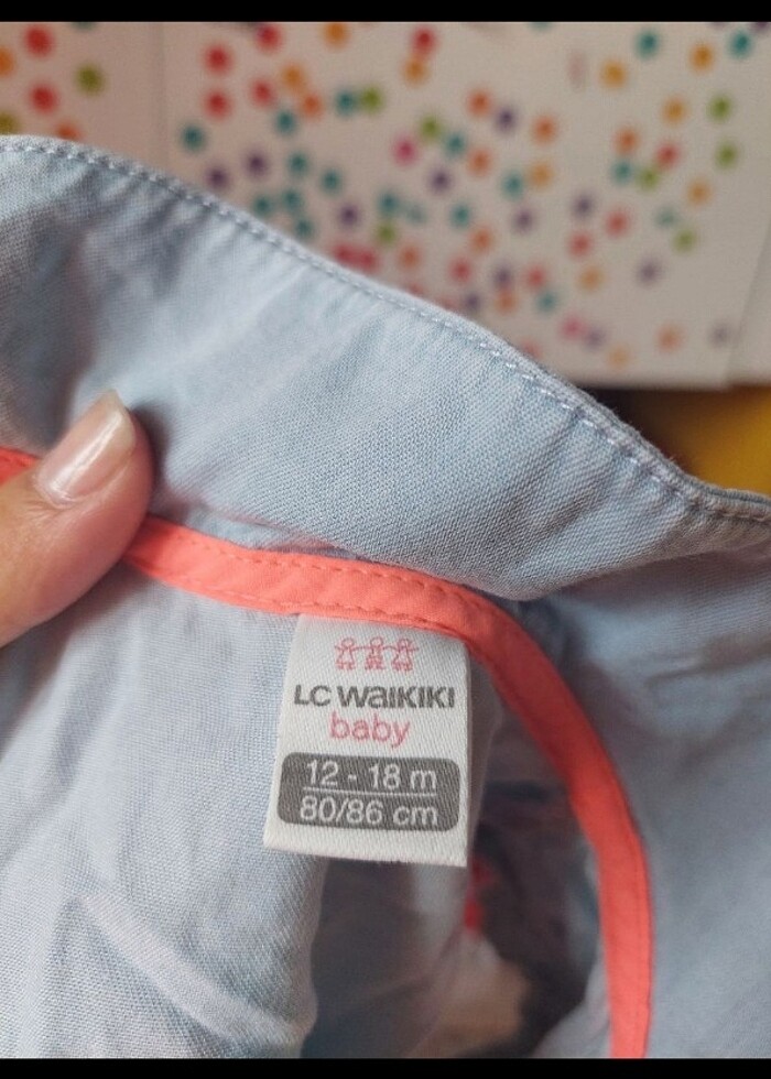 Kız bebek gömlek  - Görsel 2