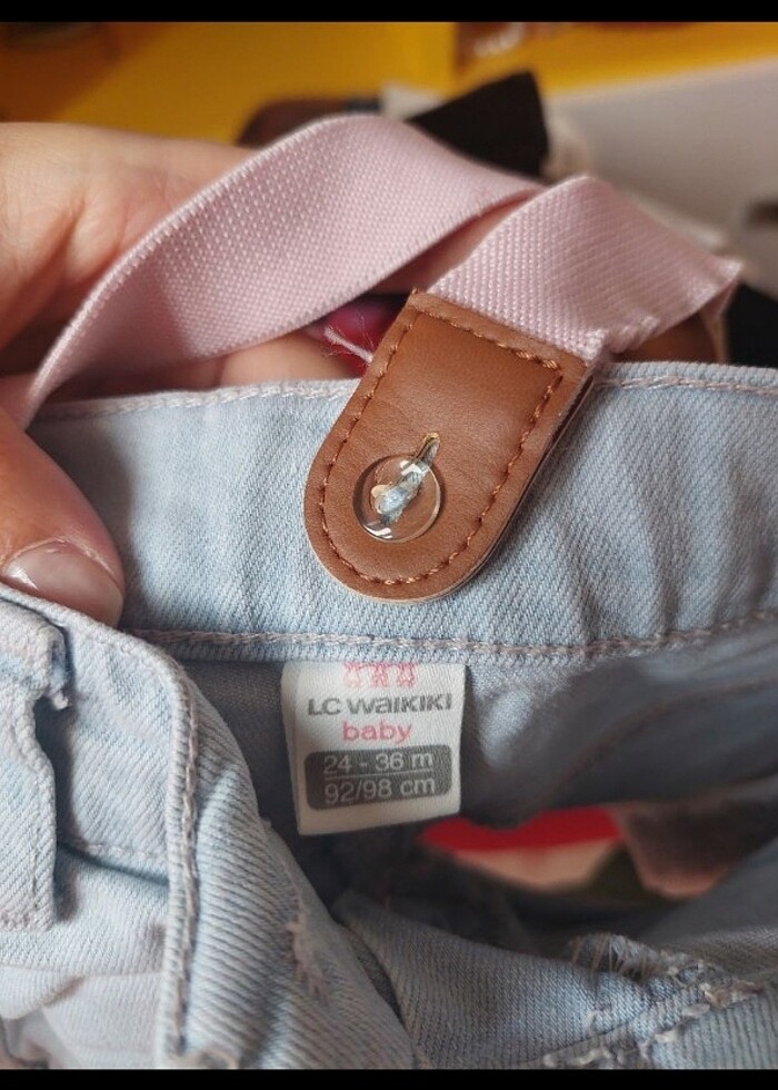 Kız Çocuk kot şort  - Görsel 2