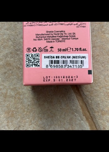 Sheida BB Krem SPF30+ Ten Rengi - Görsel 4