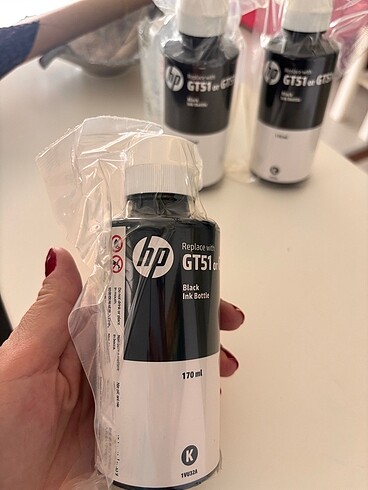 Beden Hp GT51 ve GT51 XL Siyah Mürekkep