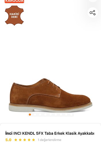 Orjinal inci deri ayakkabı - Görsel 3