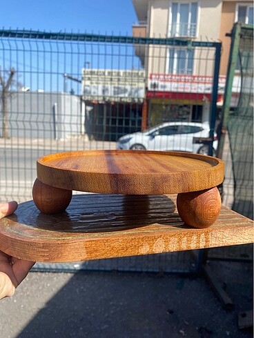Top ayaklı sunumluk 21 cm