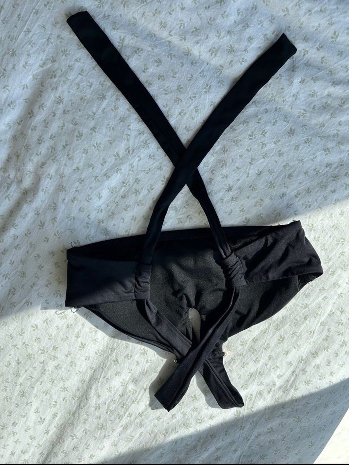 Siyah bikini üstü - Görsel 2