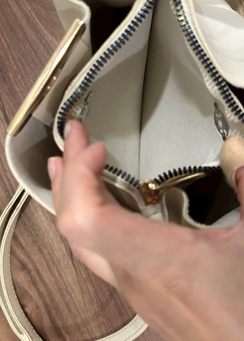 Beyaz Kadın Çanta - Görsel 4