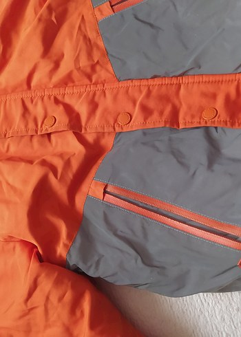 Gri Fermuarlı Erkek Çocuk Mont - Görsel 2