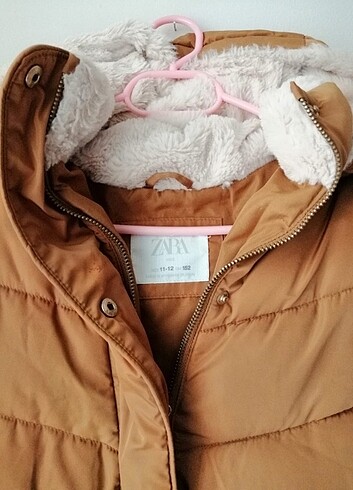 11-12 Yaş Beden camel Renk Mont kaban