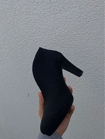 Graceland süet topuklu ayakkabı