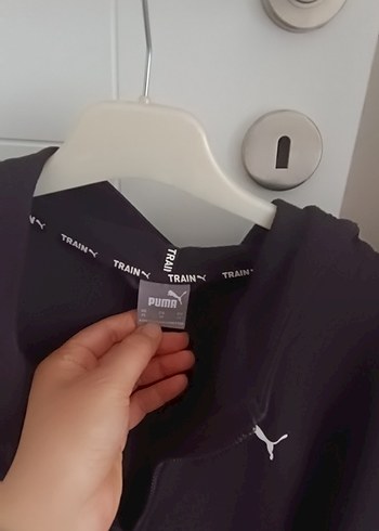 Kız Siyah Fermuarlı Sweatshirt - Görsel 2