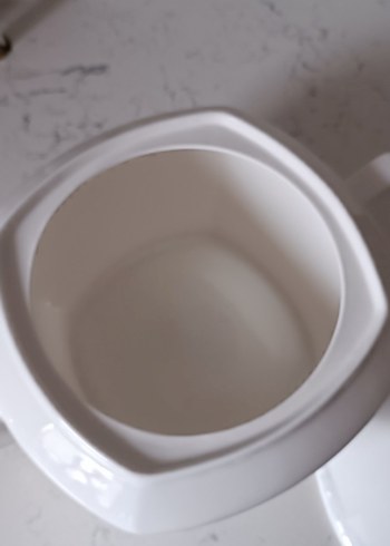 Nakışlı Beyaz Gri Sofra Takımı - Görsel 2