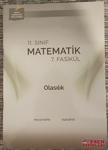 Esen Yayınları Olasılık Fasikülü