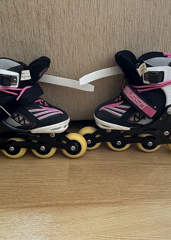 BUSSO Pembe Biker Kız Kaykay Seti - Görsel 10