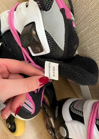 BUSSO Pembe Biker Kız Kaykay Seti - Görsel 3