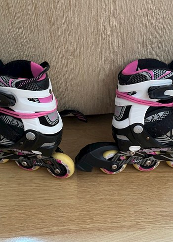 BUSSO Pembe Biker Kız Kaykay Seti - Görsel 7