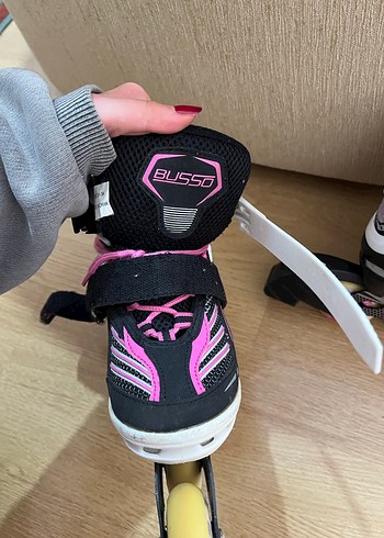 BUSSO Pembe Biker Kız Kaykay Seti - Görsel 11
