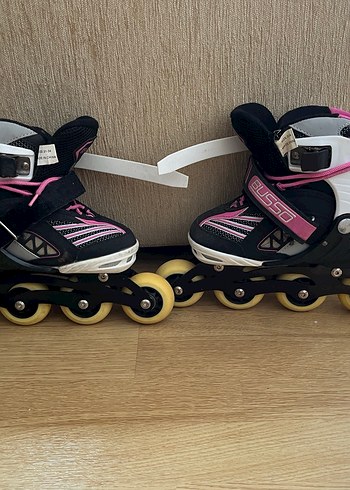 BUSSO Pembe Biker Kız Kaykay Seti - Görsel 6