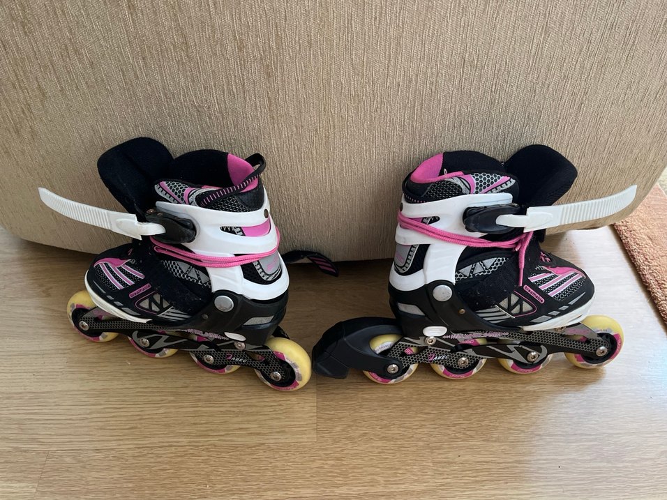 BUSSO Pembe Biker Kız Kaykay Seti - Görsel 5