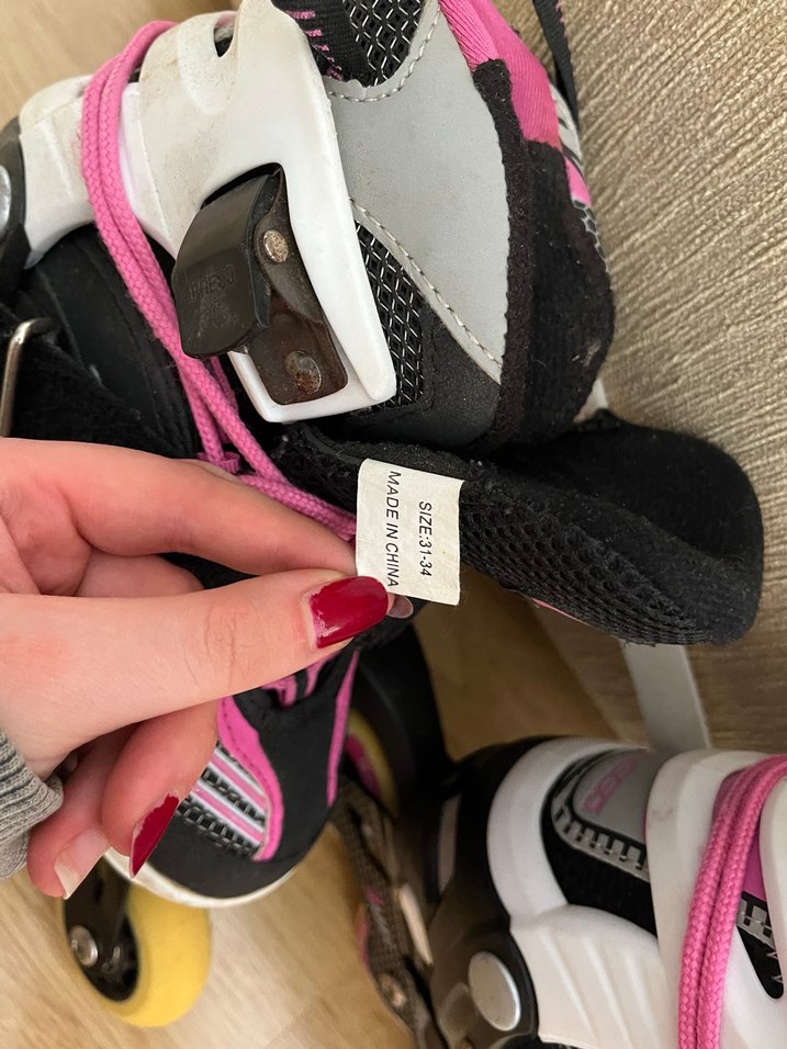 BUSSO Pembe Biker Kız Kaykay Seti - Görsel 3