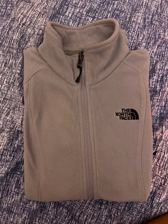 Bebek Mavi Kadın Polar Ceket - Görsel 3