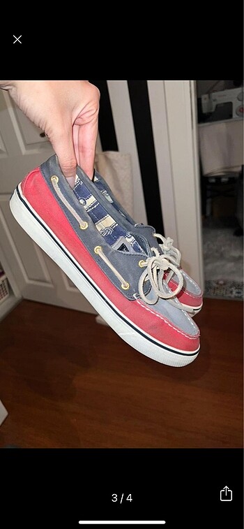 40 Beden Sperry Top SiderbLoafer