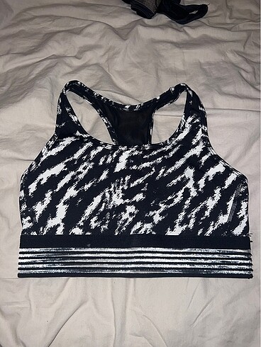 Zebra Desenli Spor Sütyeni Bralet