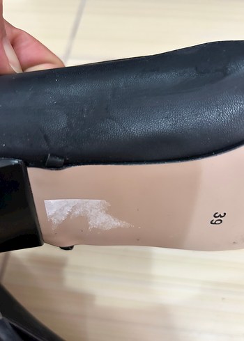 Elle Siyah Topuklu stiletto