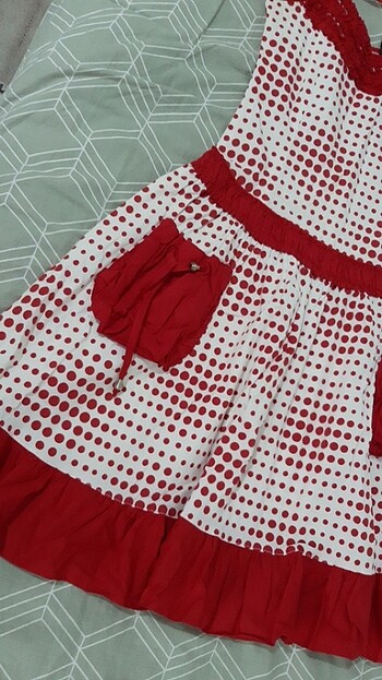 38 Beden kırmızı Renk Çocuk elbise